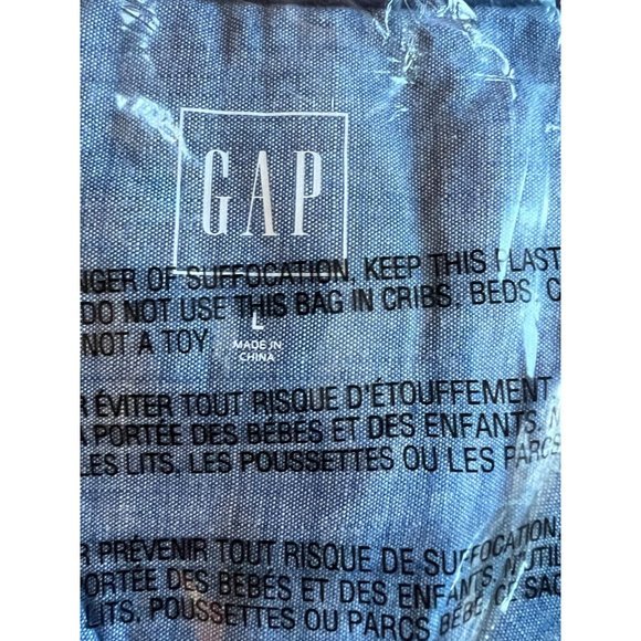 GAP Poplin PJ Set In Blue Chambray Men's large MSRP $70 - Picture 4 of 5